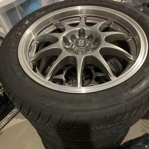enkei race car rims and wheels